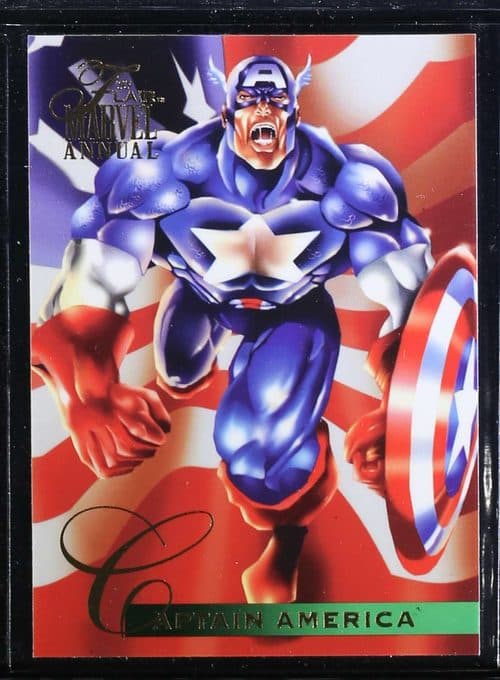 Captain America #107 — Flair '95 Marvel Annual