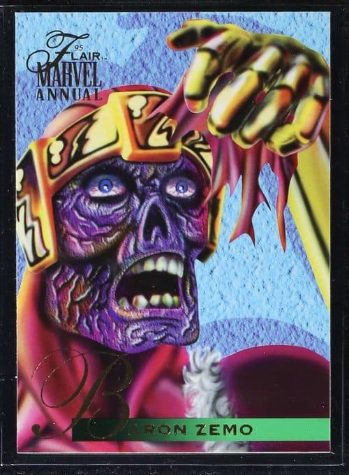 Baron Zemo #110 — Flair '95 Marvel Annual