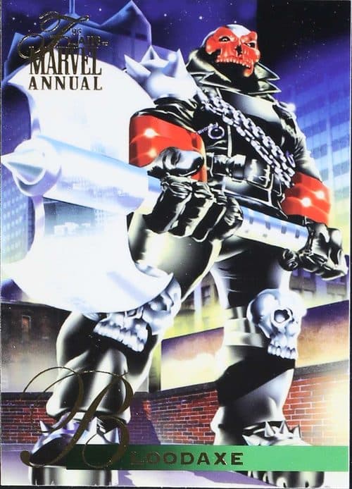 Bloodaxe #112 — Flair '95 Marvel Annual