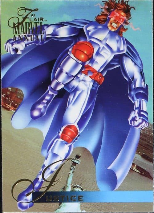 Justice #145 — Flair '95 Marvel Annual