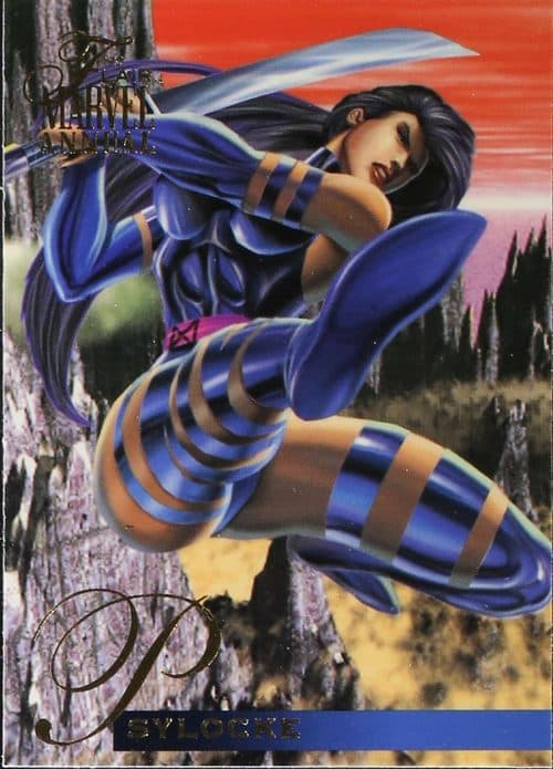 Psylocke #3 — Flair '95 Marvel Annual