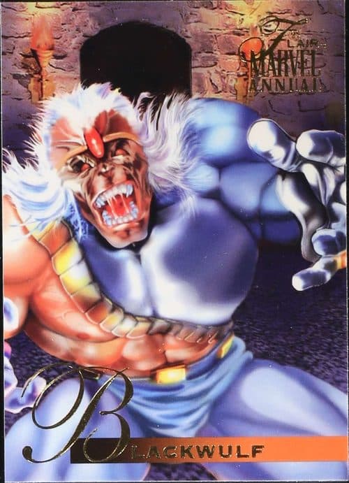 Blackwulf #87 — Flair '95 Marvel Annual
