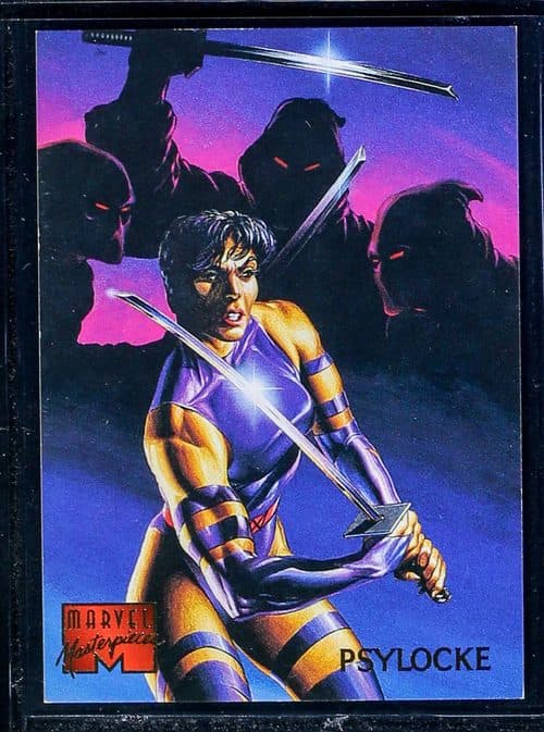 Psylocke #76 — Marvel Masterpieces 1995 Edition