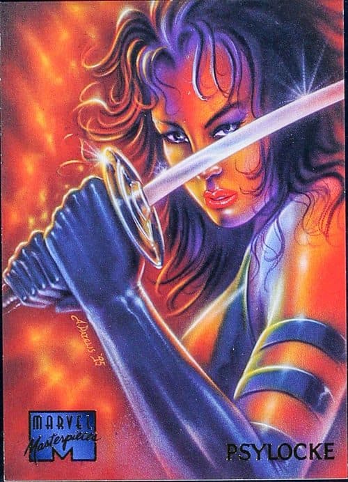Psylocke #77 — Marvel Masterpieces 1995 Edition