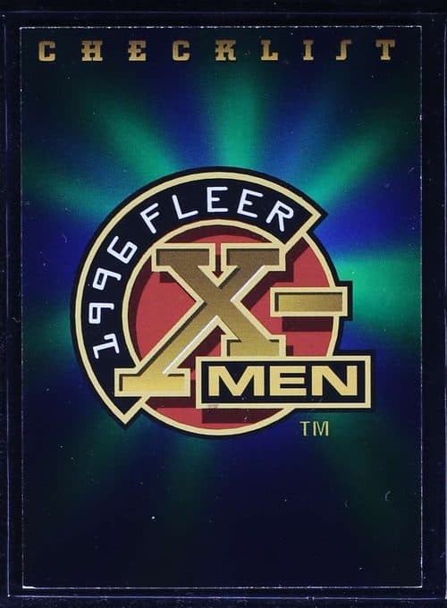 Checklist #100 — X-Men All-Chromium