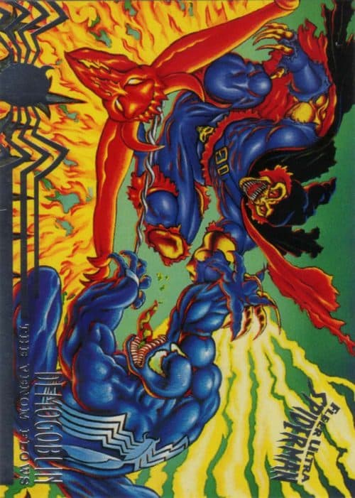 Venom and Demogoblin #102 — Spider-Man Premiere 1995 Ultra