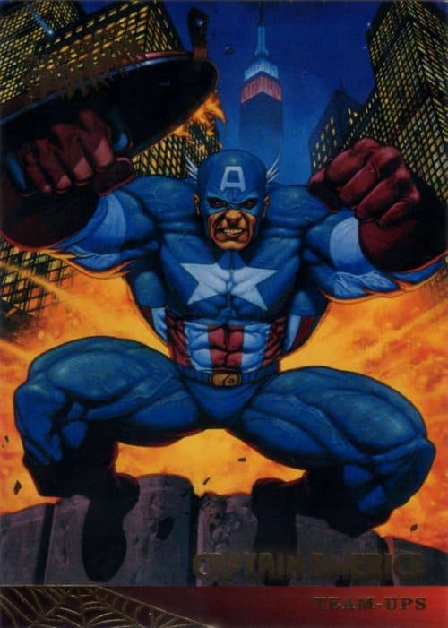 Captain America #112 — Spider-Man Premiere 1995 Ultra