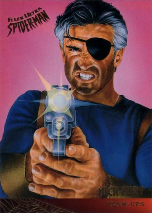 Nick Fury #123 — Spider-Man Premiere 1995 Ultra