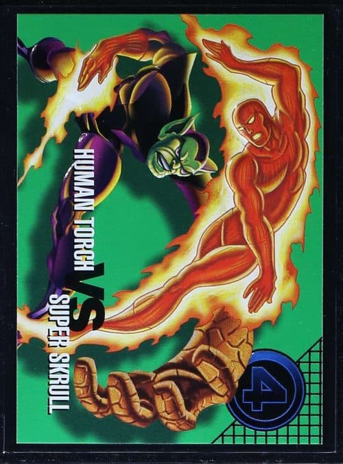 Human Torch vs. Super Skrull #74 — Marvel Vision