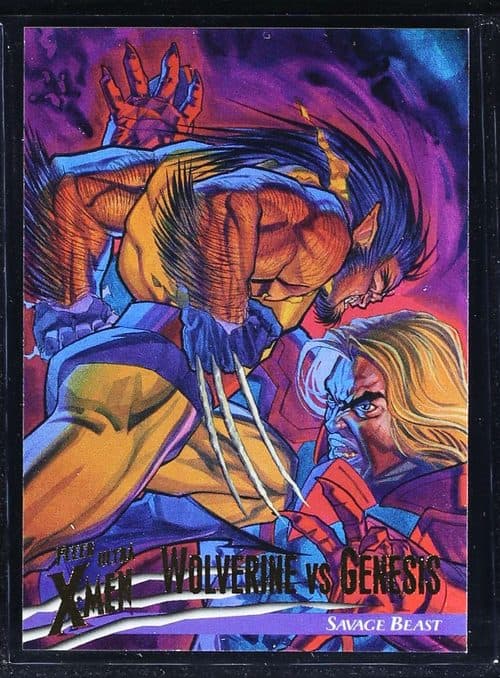 Wolverine vs. Genesis #95 — X-Men Fleer Ultra: Wolverine