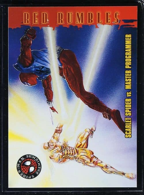 Scarlet Spider vs. Master Programmer Luis Perez #48 — Spider-Man Premium '96