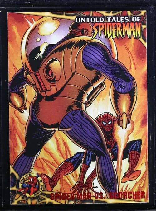 Spider-Man vs. Scorcher #26 — Spider-Man '97 Fleer Ultra