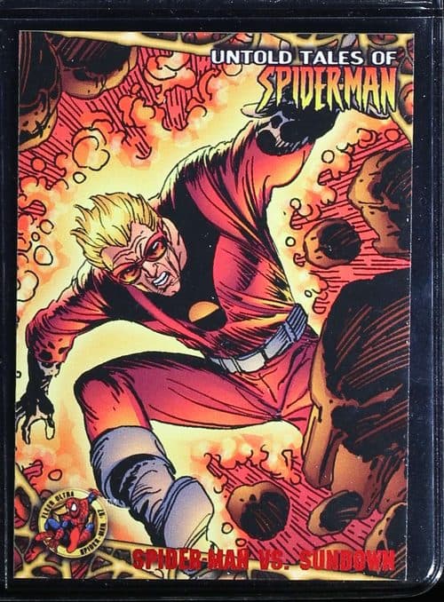 Spider-Man vs. Sundown #27 — Spider-Man '97 Fleer Ultra