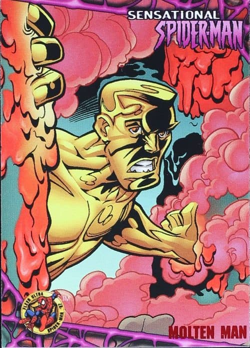 Molten Man #32 — Spider-Man '97 Fleer Ultra