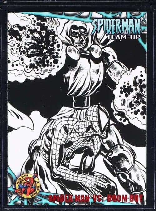 Spider-Man vs. Doom-Bot #50 — Spider-Man '97 Fleer Ultra