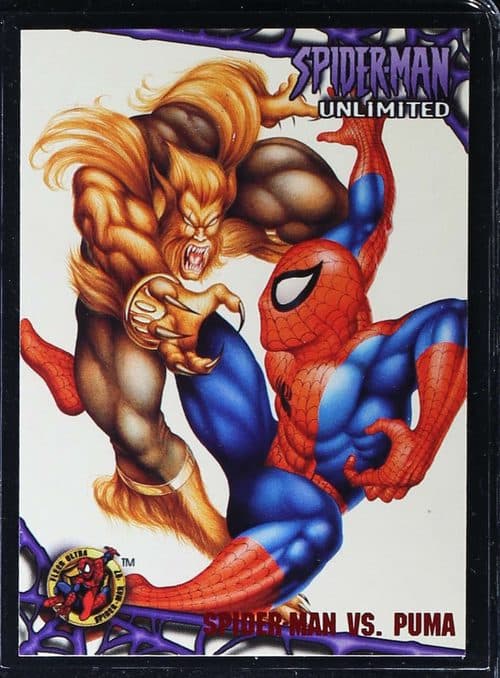 Spider-Man vs. Puma #57 — Spider-Man '97 Fleer Ultra