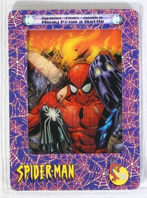 Spider-Man Walks Away From a Battle #04 — Spider-Man FilmCardz
