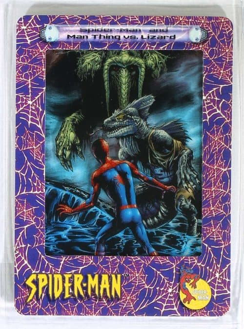 Spider-Man and Man Thing vs. Lizard #24 — Spider-Man FilmCardz