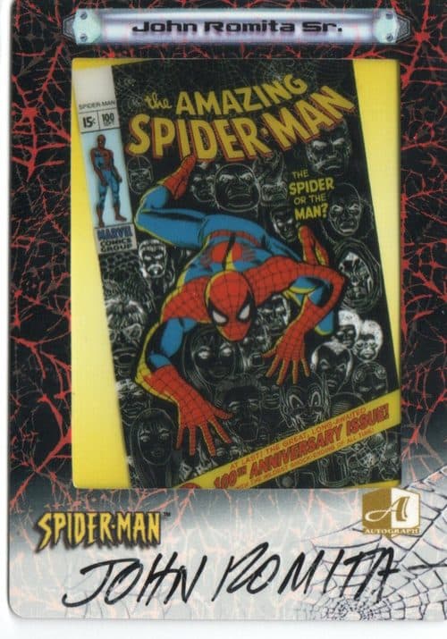 John Romita, Sr. #A4 — Spider-Man FilmCardz