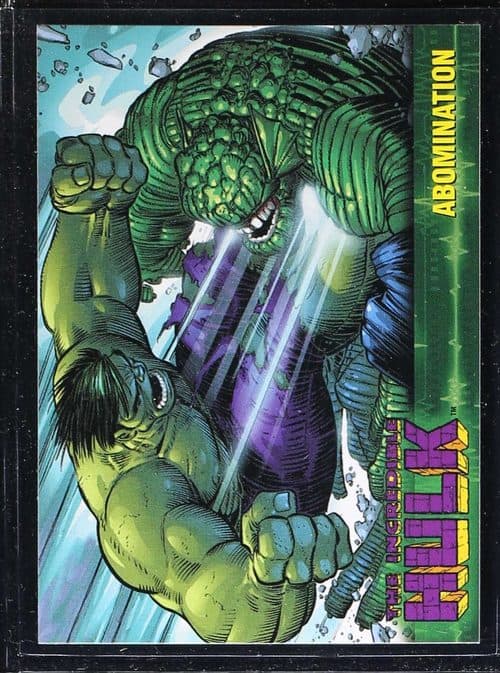 Abomination #10 — The Incredible Hulk Trading Cards