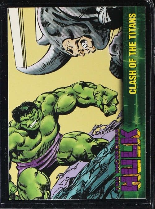 Clash of the Titans #12 — The Incredible Hulk Trading Cards