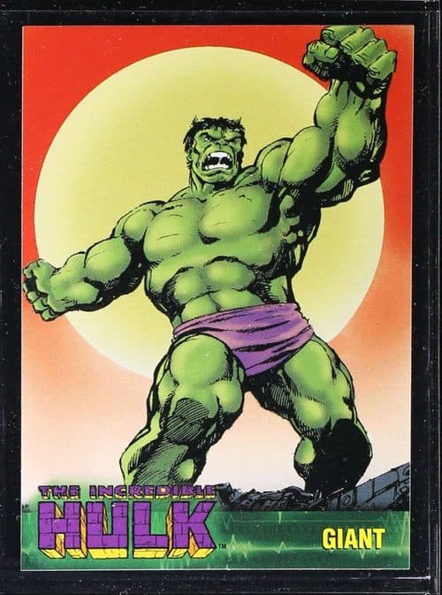 Giant #15 — The Incredible Hulk Trading Cards