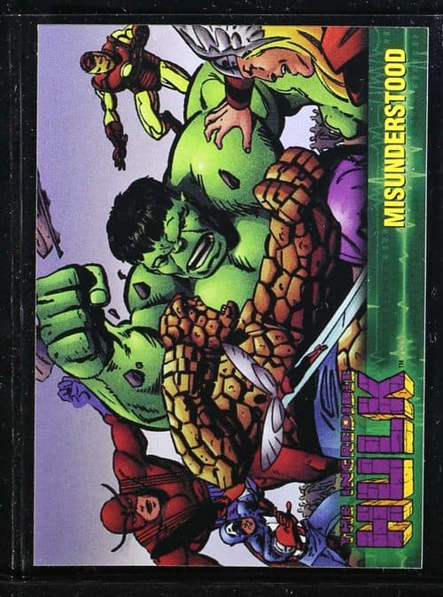Misunderstood #16 — The Incredible Hulk Trading Cards