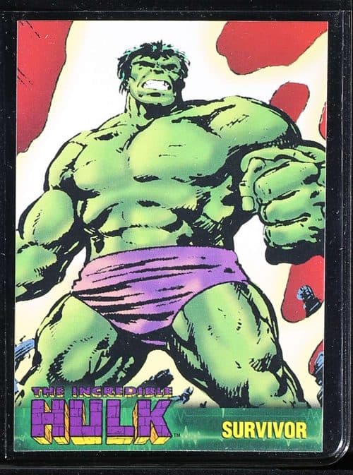 Survivor #18 — The Incredible Hulk Trading Cards