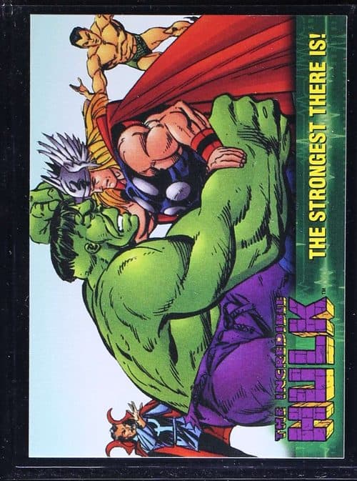 The Strongest There Is! #19 — The Incredible Hulk Trading Cards