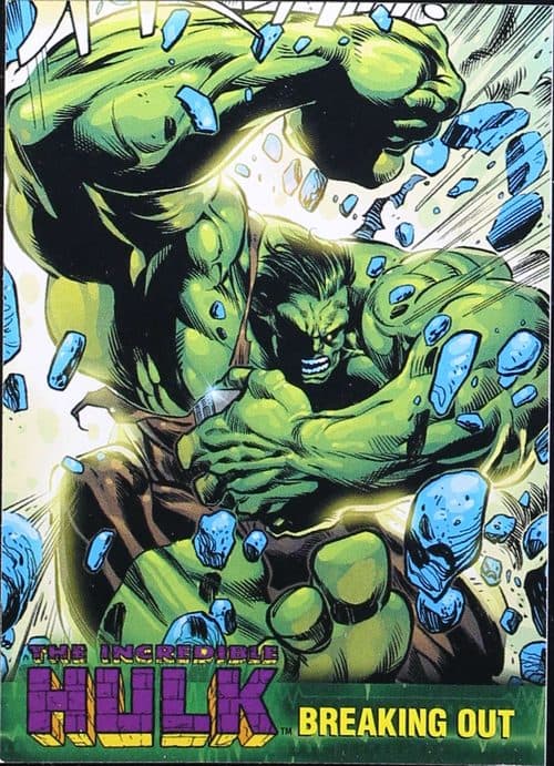 Breaking Out #25 — The Incredible Hulk Trading Cards