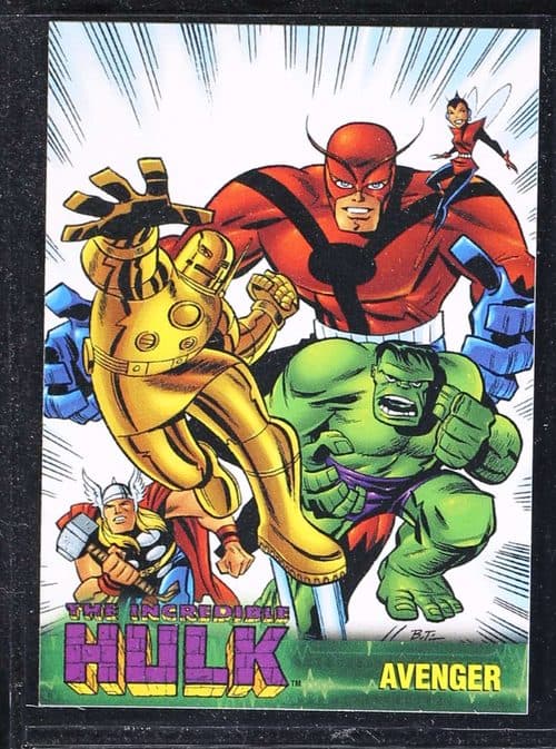 Avenger #4 — The Incredible Hulk Trading Cards