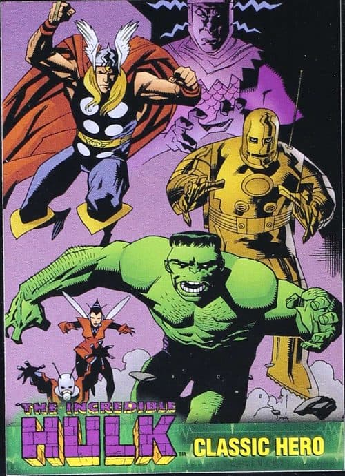 Classic Hero #50 — The Incredible Hulk Trading Cards