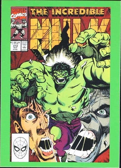 Issue #372: "Conversation" #58 — The Incredible Hulk Trading Cards