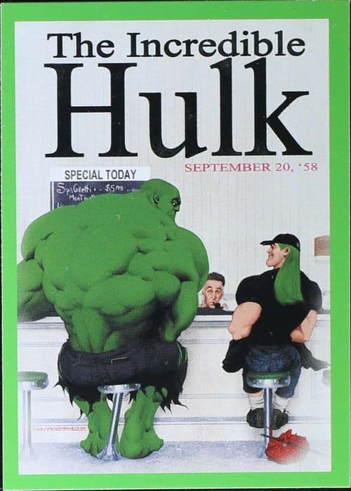 Issue #38: "Last Chance Cafe" May 2002 #60 — The Incredible Hulk Trading Cards