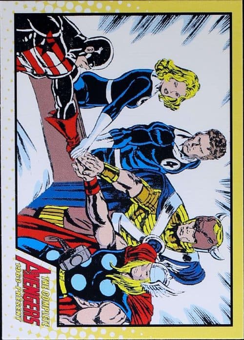 As demons invaded New York City, Captain Ameri #47 — The Complete Avengers 1963-Present