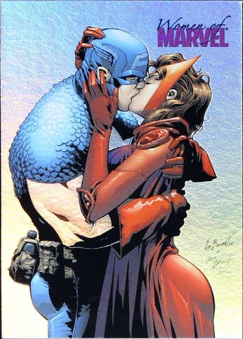 Captain America and Scarlet Witch #E2 — Women of Marvel