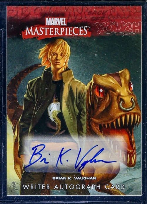 Brian K. Vaughan #BKV — Marvel Masterpieces 3