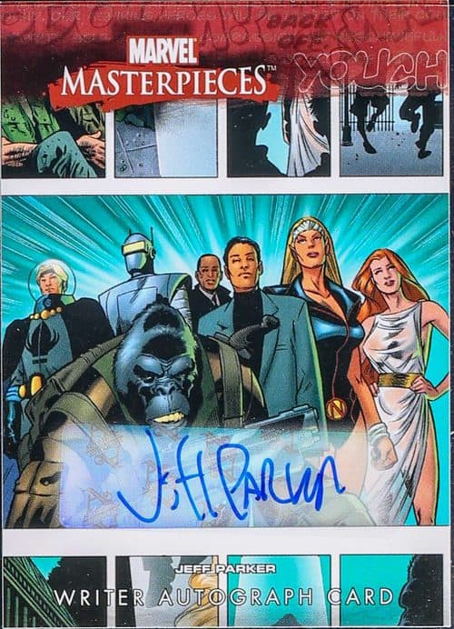 Jeff Parker #JP-1 — Marvel Masterpieces 3