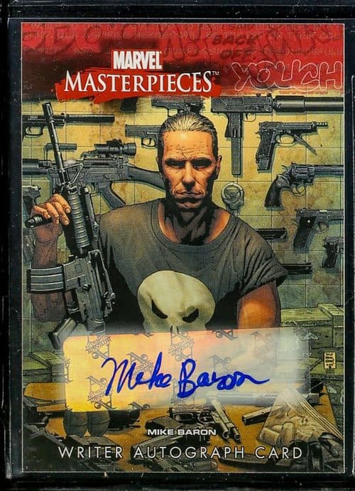 Mike Baron #MB — Marvel Masterpieces 3