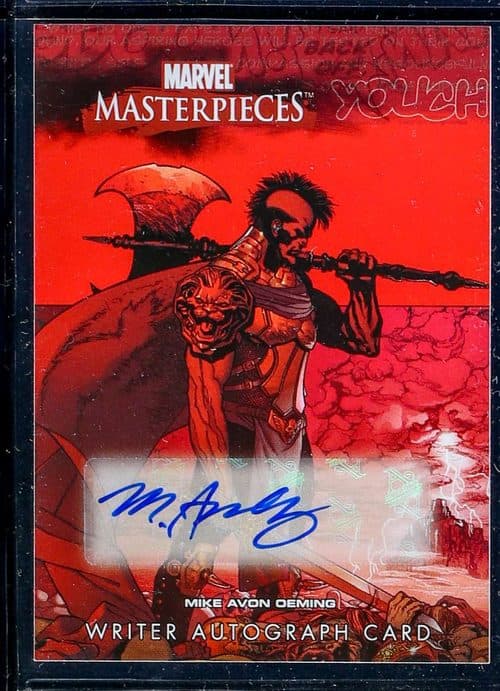 Mike Avon Oeming #MO — Marvel Masterpieces 3