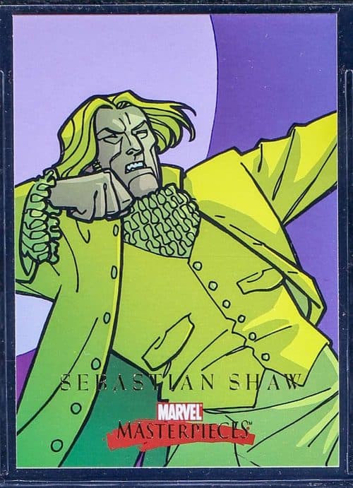 Sebastian Shaw #74 — Marvel Masterpieces - Set 2