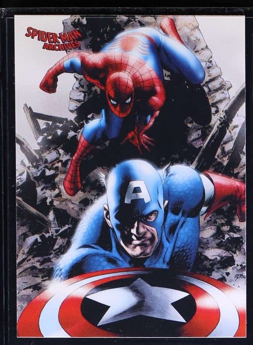 Captain America #55 — Spider-Man Archives
