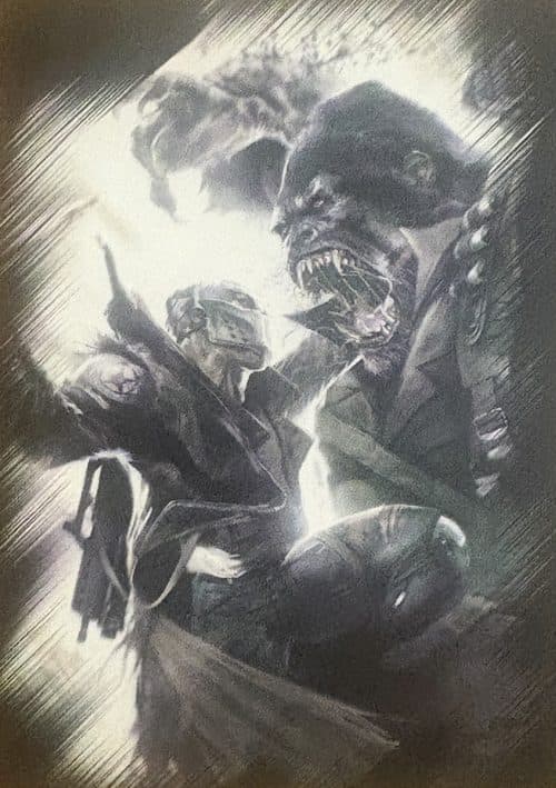 Gorilla-Man vs. Scourge #16 — Marvel: Heroes and Villains