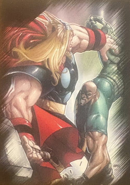 Thor vs. Gauntlet #33 — Marvel: Heroes and Villains