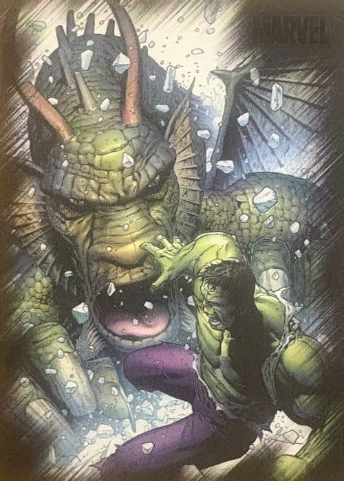 Hulk vs. Fin Fang Foom #41 — Marvel: Heroes and Villains
