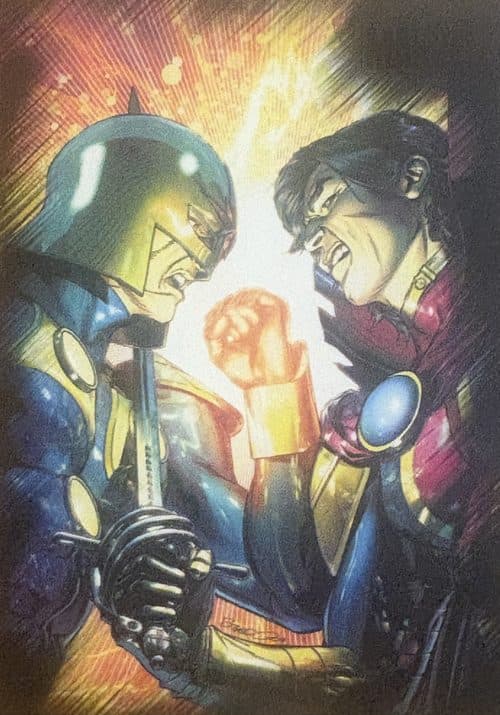 Nova vs. Monark Starstalker #45 — Marvel: Heroes and Villains