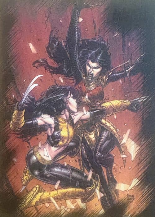 X-23 vs. Lady Deathstrike #48 — Marvel: Heroes and Villains