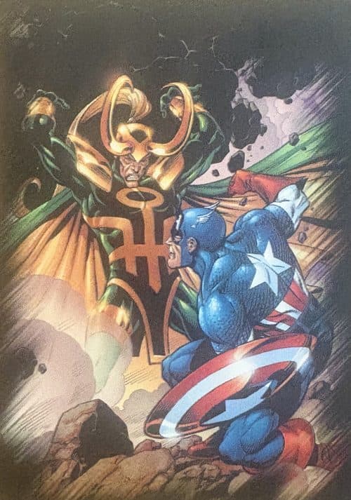 Captain America vs. Loki #70 — Marvel: Heroes and Villains