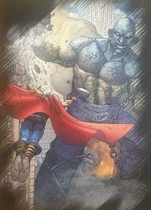 Thor vs. Absorbing Man #73 — Marvel: Heroes and Villains