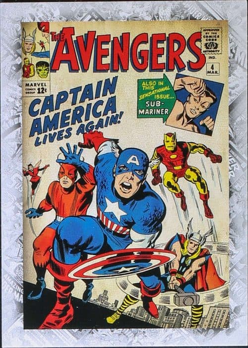 Captain America Joins... The Avengers! #B-3 — Marvel Beginnings Series 1